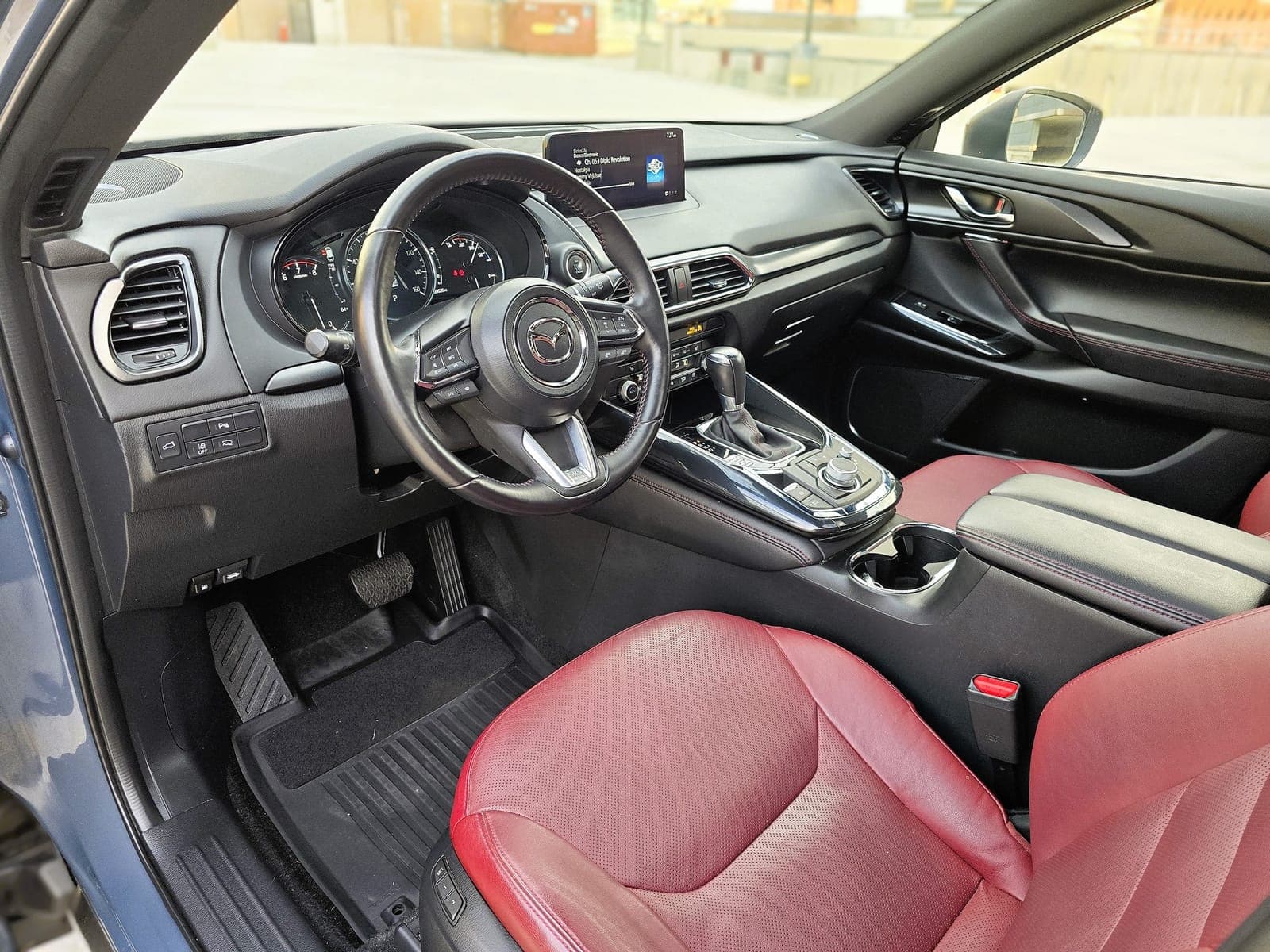 Gray Mazda CX-9 Carbon Edition