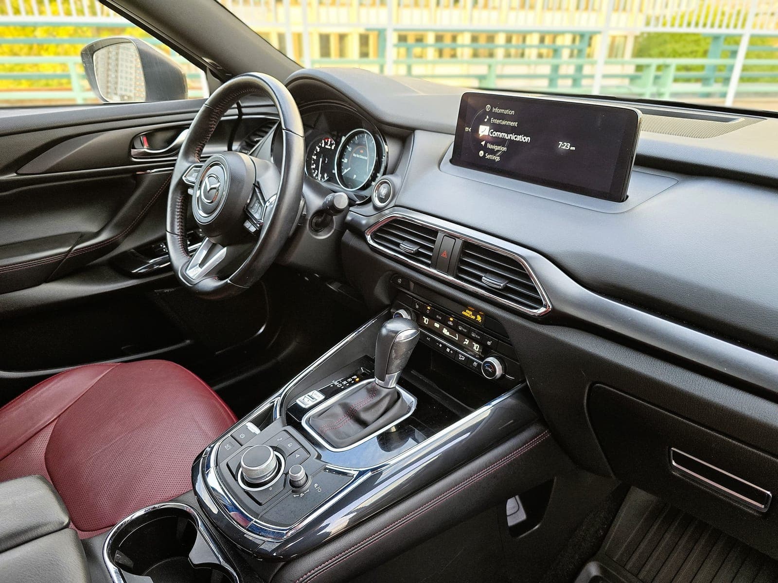 Gray Mazda CX-9 Carbon Edition
