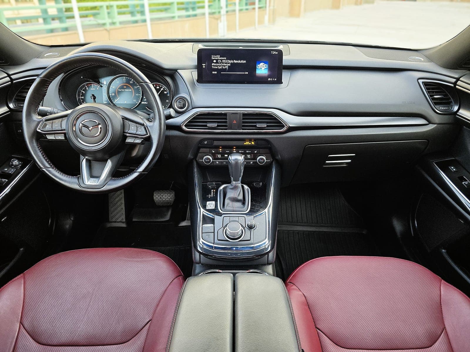 Gray Mazda CX-9 Carbon Edition