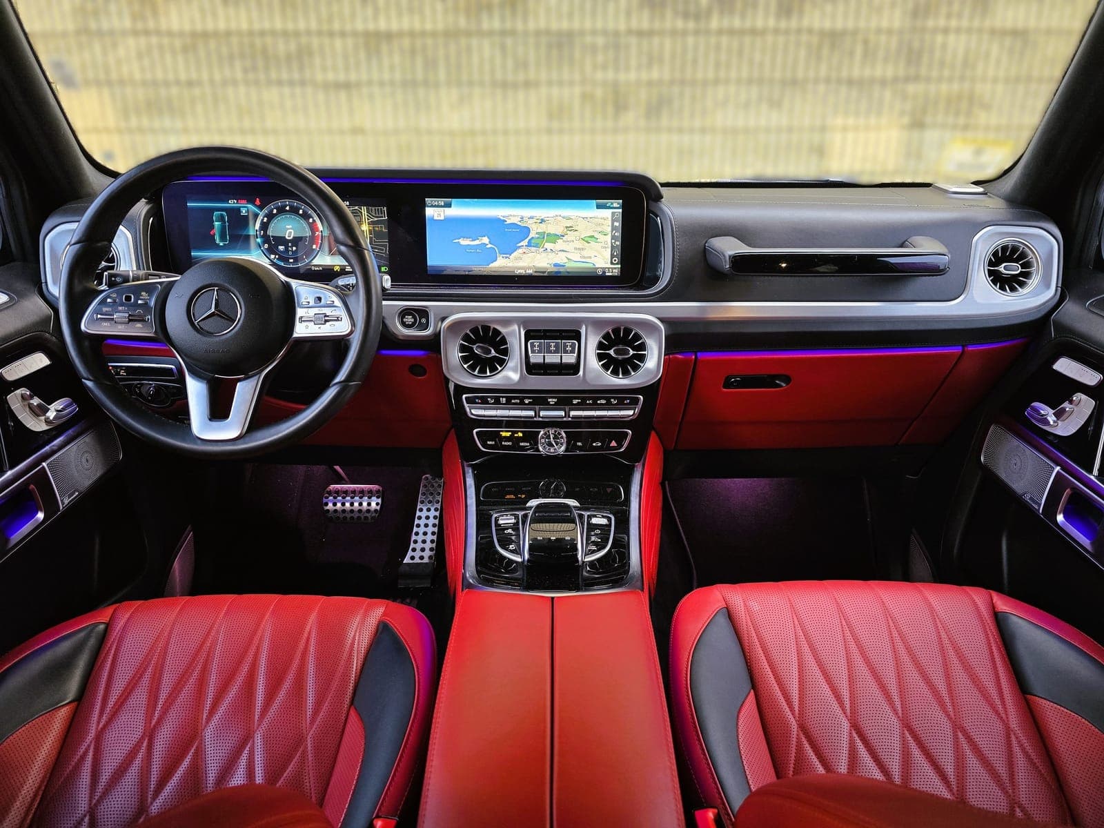 Black Mercedes-Benz G Wagon G550 SUV