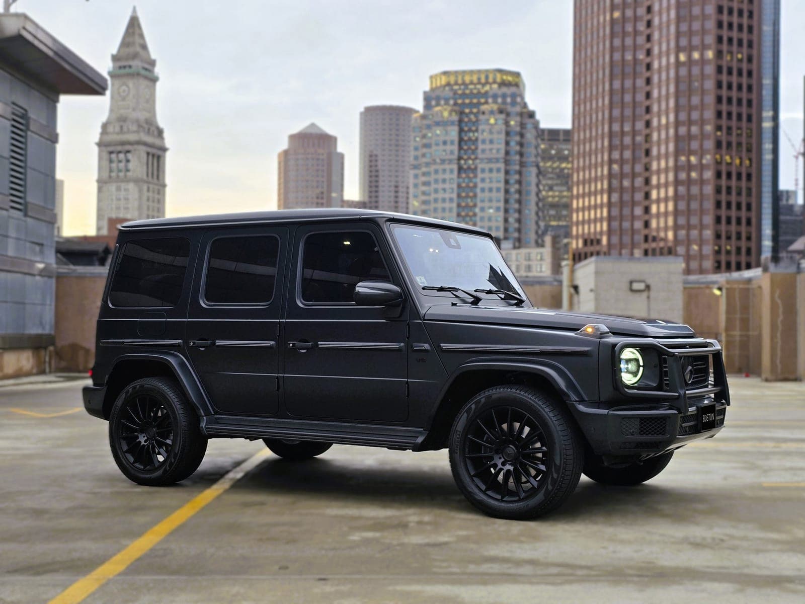 Black Mercedes-Benz G Wagon G550 SUV