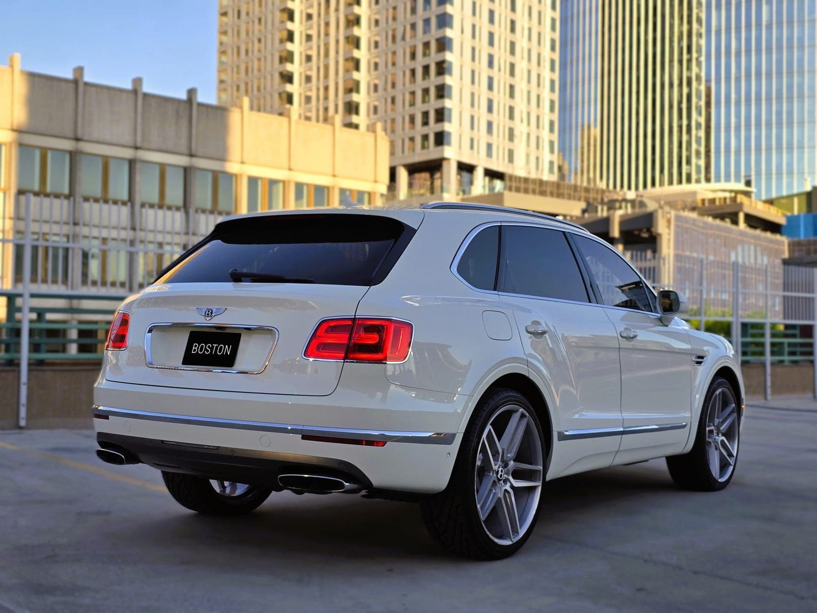 Black Bentley Bentayga SUV