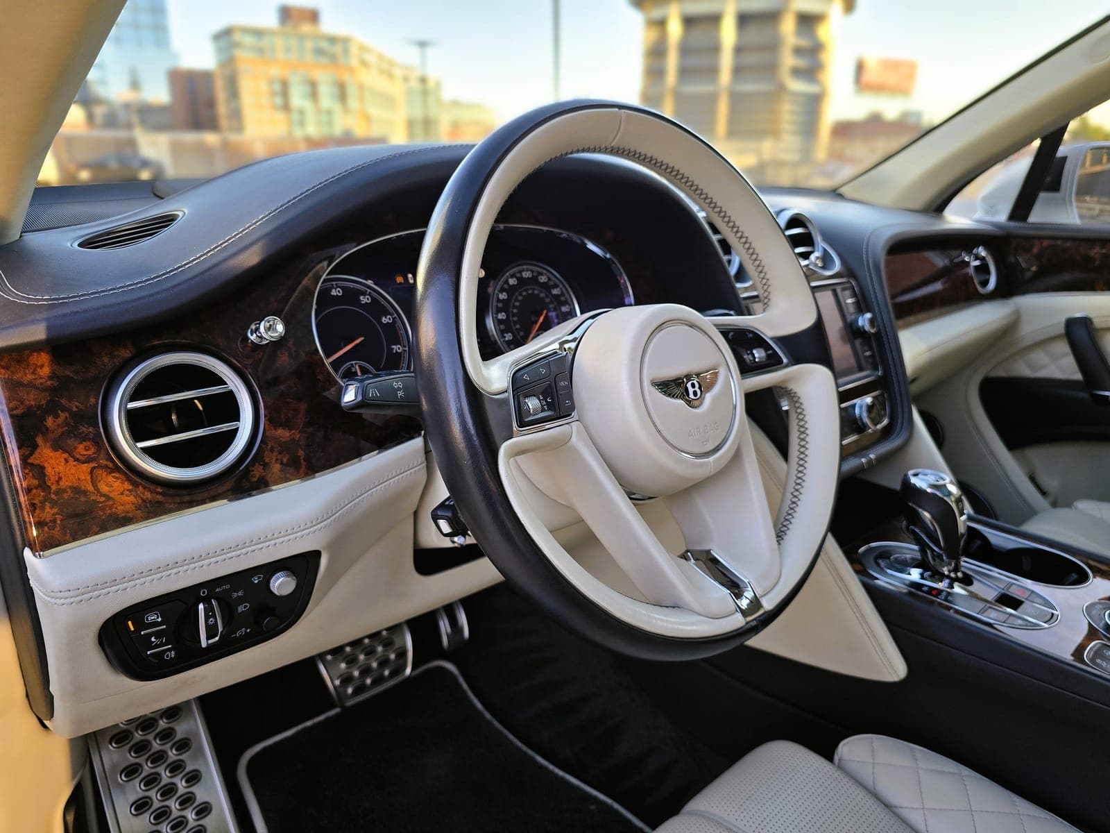 Black Bentley Bentayga SUV