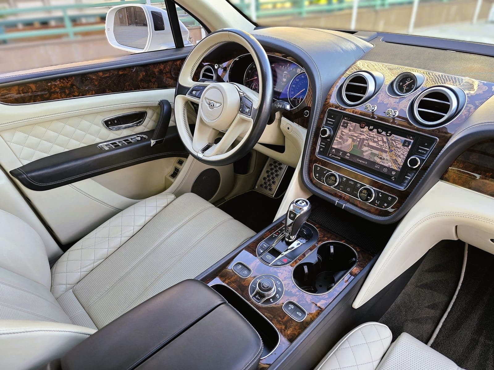 Black Bentley Bentayga SUV