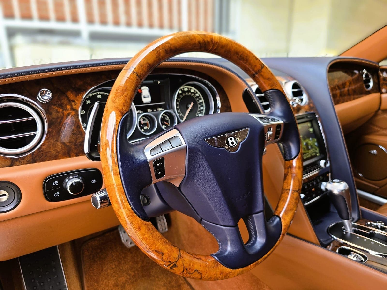 Black Bentley four-door sedan