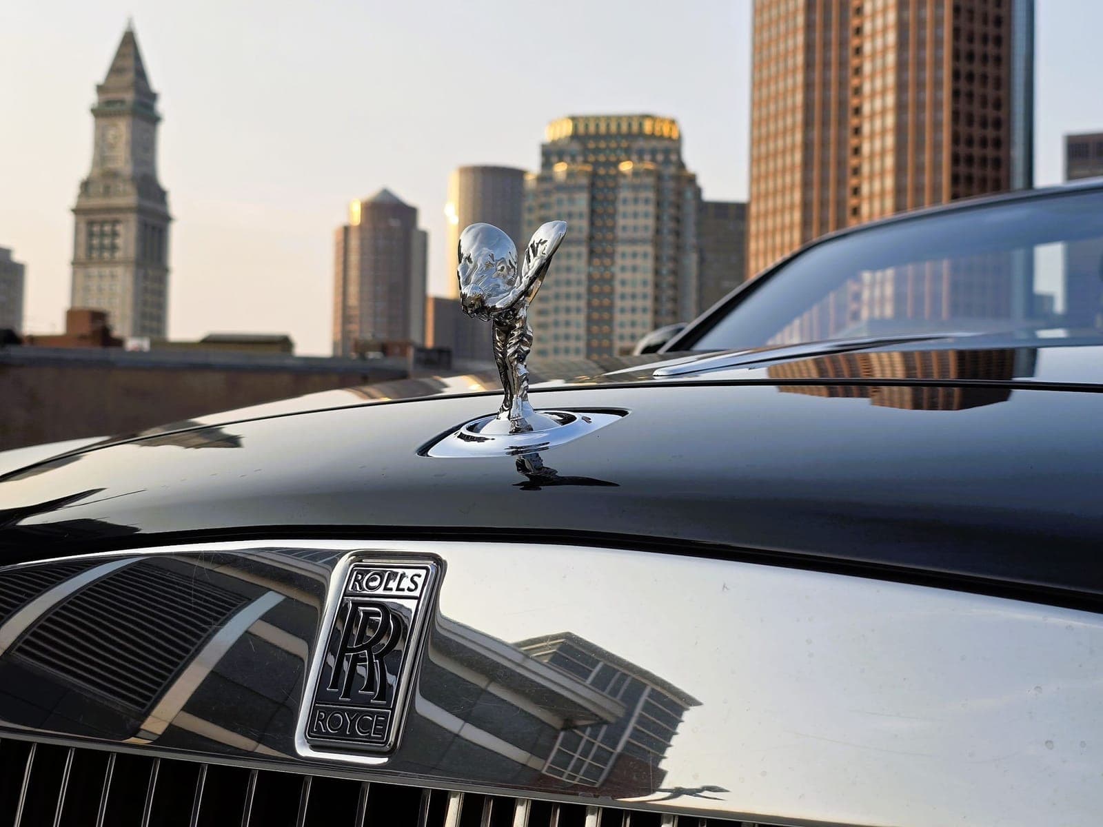 Black Rolls-Royce Dawn Convertible